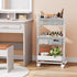 3 Modanais Baby Diaper Caddy Organizer Cart - Tier Rolling Storage Cart with Wheels, Baby Essentials for Nursery