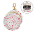 YETTASBIN Valentines Heart Portable Pacifier Holder Case with Metal Hook Buckle & Zipper for Diaper Bag and Stroller