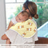 Cute Corgi Dog Pattern Muslin Burp Cloths for Baby, 2 Pack Soft 100% Cotton Washcloths Bibs for Boy Girl