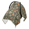 Dalzium Vintage Army Military Cartoon Tanks Car Seat Cover Baby, Carseat Canopy Cover
