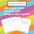 500 14+ 2 10 You Think You Know Me Conversation Card Game Valentines Day Game for Couples Friends and Families