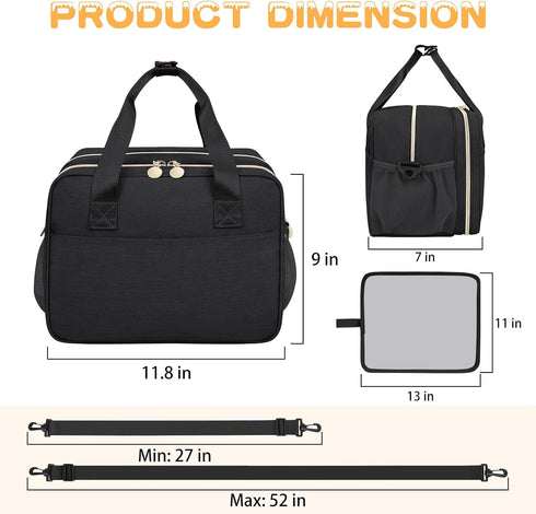 Pack, Breast Pump Bag, Milk Cooler Storage for Pumping Moms Insulated Breastmilk Bag with Ice Portable Bottle Feeding