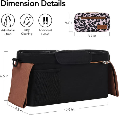 Momcozy Large Stroller Organizer by