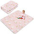 Funtery 43 x 43 Inch Baby Playmat Portable Crawling Washable Foldable Tummy