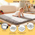 Yozoia 50 50, Tummy Baby Play Mat x Thick Baby Play Mat for Floor, Ultra Soft Playpen Mat, Machine Washable Time Foam