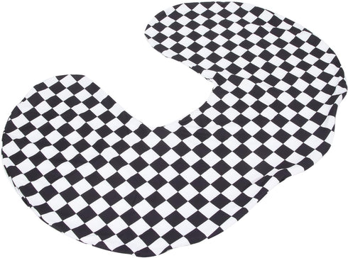 ZJchao Black Print Baby Nursing Pillow Cover U Shaped Washable Breatfeeding Slipcover