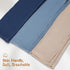Chiowels 3-Pack 37 49 inches 001 Baby Muslin Swaddle Blankets for Boys and Girls, Soft and Breathable Cotton Swaddles