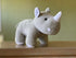 Baby Rhino Stuffed Animal Plushies for Boys & Girls, Super Soft Cute Safari Stuffed Animals for Kids' Bedroom, 8-In