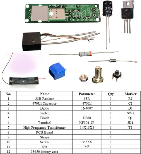 Soldering Practice Kit, Electronic Lighter DIY Kits for Soldering Project and Electronic Learning