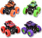 Duyfioa Monster Trucks for Boys, 4 Pack Pull Back Vehicles Cars for Toddlers,