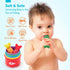 1 10 1 Counting, hahaland Montessori Toys for Year Old Boy Girl Birthday Gift - in Cloth Fishing Game Toddler Toys