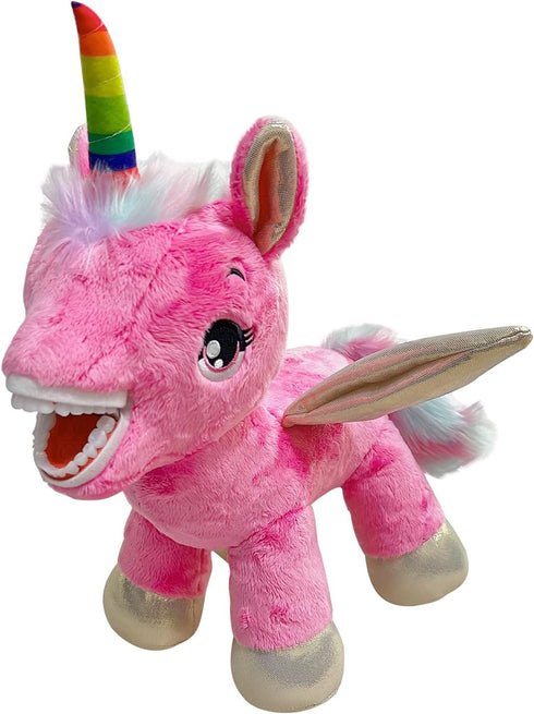 YOUYA DENTAL Tooth Fairy Plush Doll - Unicorn Educational Plush Doll for Kids, Pink