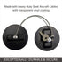 MUIN Highly Secured Refrigerator Lock with Key – Mini Refrigerator Door Lock for Children and Adults (Black)