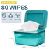 Wipes Dispenser, One-Handed Operation Wipe Holder for Baby & Adult, Seal-Designed Wipes Container for Bathroom Keep