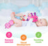 KMUYSL Baby Toys 0 to 12 Months - Musical Stuffed Animal Toys with Crinkle and Rattles for Newborn Gifts