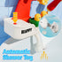 Set: 360 18 SOCBTNSO FlowFun Bath Toy Electric Shower with Rotate, Rocket Whistle, Cute Car Toy & Little Yacht |