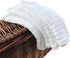 Synrroe Muslin Burp Cloths 4 Pack - Large 20" by 10", 100% Cotton, Extra Absorbent and Soft