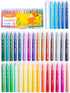 M&G 36 Colors Solid Tempera Paint Sticks for Kids, Washable, Non-toxic, Quick Drying, Works on Paper, Wood, Glass