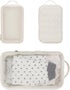 2 Pack Baby Diaper Bag Organizer Pouches - Waterproof Pod Hanging Diaper Bag Mesh Bag Reusable, Washable or Baby Cloth