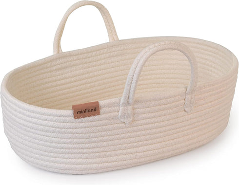 Miniland Doll Cotton Basket - Quality Educative Imaginative Toy