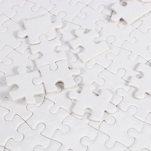 12 Sets 15.5 11 Inches 300 JAPCHET x Sublimation Puzzle Blanks, Pieces White Blank Sublimation Jigsaw Puzzles, DIY