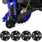 MOHERO Alloy Wheel Hex Hub Adapters - 12mm for 1/10 Tamiya Clod Buster, Axial Wraith/TXT Tires
