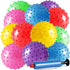 LOVEINUSA 12 Pack Bouncy Ball Knobby Massage Ball, 5" Spiky Sensory Toy