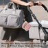 YETTASBIN Seashell Portable Pacifier Holder Case with Metal Hook Buckle & Zipper for Diaper Bag and Stroller, Versatile
