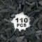 Classic Building Bricks 2x4, 110 Piece Bulk Block Compatible with Lego Parts 3001, Dark Gray for Age 6+