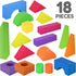 Giant Jumbo Building Foam Blocks for Toddlers – Large 18 Pieces
