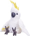 Wild Republic Artist Collection Sulfur Crested Cockatoo Plush Toy, 15 inches, Gift for Kids