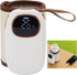 Dpofirs Portable Bottle Warmer for Travel, Fast Heating, Powered Temperature Display, Bottle Warmer for Breastmilk