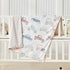 Carseat-30x40 Inches DuShow Cars Baby Blanket for Boys - Ultra Soft Double Layer Minky Blanket with Dotted Backing