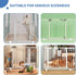 Support Feet for Metal Pet Gate - Baby Gate Reinforcement Accessories, Set of 4 Pcs for 0.78 inches Thickness