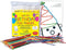 WIKKI STIX Birthday Fun Favors, Pack of 20 Individual Fun Favors with Birthday Themed Play Sheet