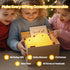 3-Level Dimming, Mewaii Snoring Sound Capybara Night Light for Kids -Silicone Breathing Capybara Gifts Lamp with Cute