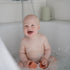 mushie Silicone Vehicles Bath Play Set, 4 Pack Mold Free Bath Toys
