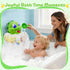 Yitbisy 1 2 3 1-3 Dinosaur Baby Bath Toys for Year Old Boys, Dino Bath Bubble Machine with Rainbow Lights & Water
