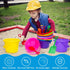 BeneFine 12 Pack 7.48 Inches -12 12 Set Sand Buckets and Shovels for Kids | Beach and Sand Toys at The Beach | Use
