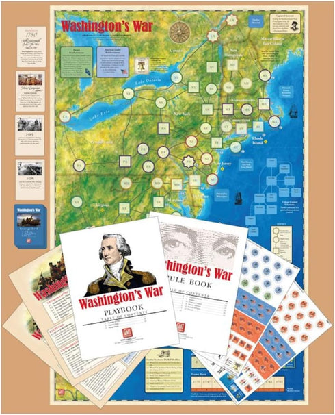 GMT Games Washington's War - The American Revolution, 1002
