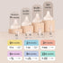 Pigeon PP Nursing Bottle Wide Neck, 8.1 Oz (Pack of 4), Natural Feel, Easy to Clean, Includes 4pcs M Nipples (3m+)