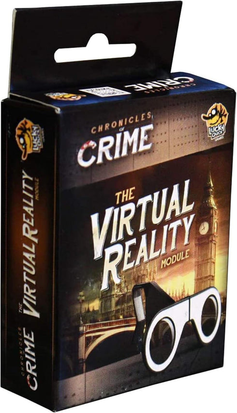 Lucky Duck Games Chronicles of Crime Board Game, The Virtual Reality Module for Kids and Adults, 1-4 Players