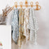 CoolaPeach 4 Set 120x110cm Muslin Swaddle Blankets for Newborn Baby Boys, Girls,Receiving Blankets-Cute Soft Print Baby