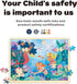 100 Piece Puzzles for Kids Ages 4-8, Unique Wooden Jigsaw Toddler Puzzles with Storage Tray Fun Mermaid