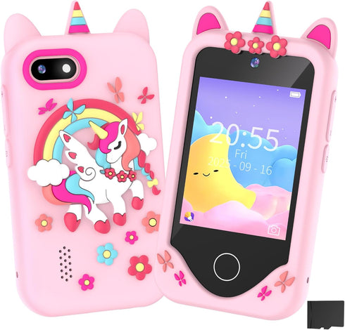 Kids Smart Phone for Girls Gifts - Toddler Christmas Birthday Gift for