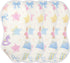 tplaotee 22x11in Cute Colorful Star-Shaped Wooden Horse Bear Cotton burping Cloth Easy Care Baby wash Cloth