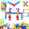 68 Piece Suction Cup Toys Bath Toys, Construction Set Silicone Building Blocks