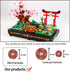 Cherry Blossom Bonsai Tree Building Set, Japanese Style Sakura Mini Blocks (1286 PCS), Beautiful Display for Kids and