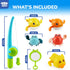 1-3, 1-3 TOY Life Bath Toys for Kids Ages Magnetic Fishing Game with Mold Free Wind Up Bath Toys for Toddlers & Toy