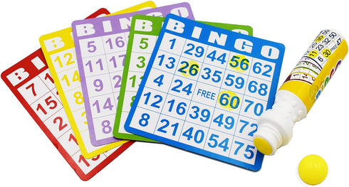 Yuanhe Bingo Daubers Dot Markers, Mixed Colors Set of 12 Pack